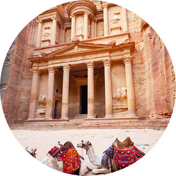 De schatkamer van Petra, wereldwonder in Jordanië van Teun Janssen