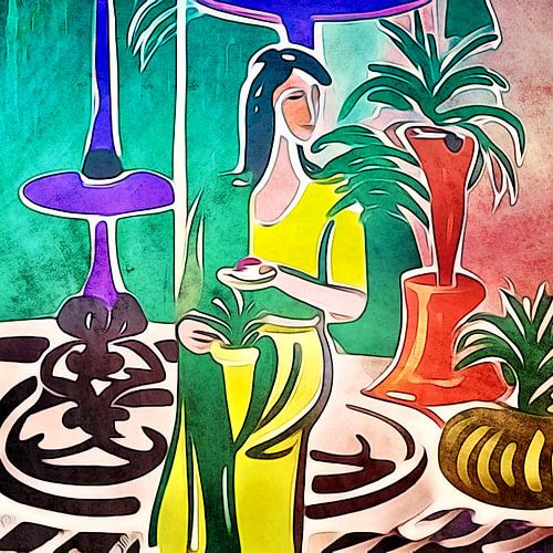 Tea time matisse inspired