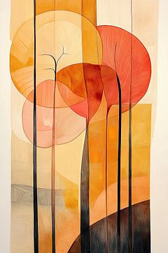 Modern abstract forms by Imagine