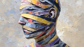 Trapped Within Infinite Ribbons of the Mind by Aden Pink Studio