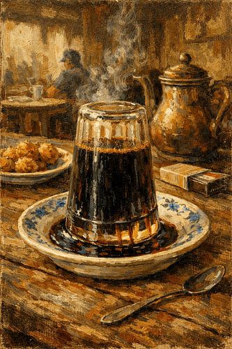 Aceh Kopi Khop Heritage - schilderij op canvas