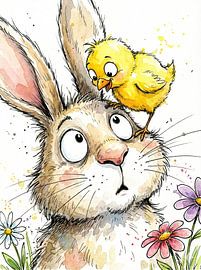 Häschen und Küken von Markus Gann