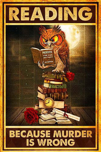 La chouette lit le meurtre