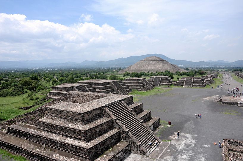 Majestic view of Teotihuacan by Frank Photos