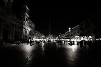 Piazza Navona (Rome) bij nacht