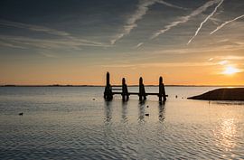 zonsondergang over het haringvliet van ChrisWillemsen