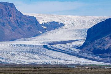 IJsland Vatnajökull gletsjer van Henk Alblas