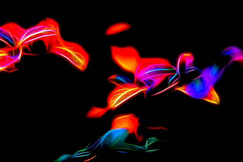 Bouquet of flowers by Henryk Rybak