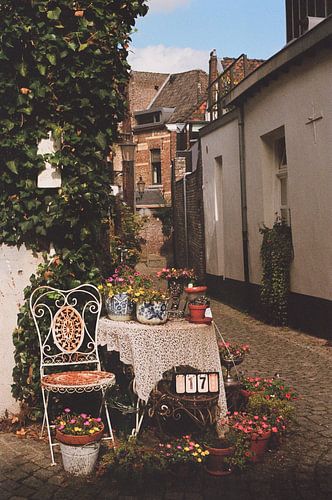Picturesque street Maastricht