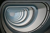 Up the stairs