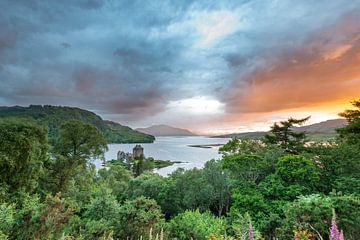 Eilean Donan Castle Schottland von Lex van Doorn