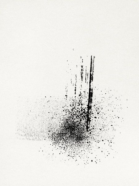 Moderner Abstrakt aus Farbspritzern von Imaginative