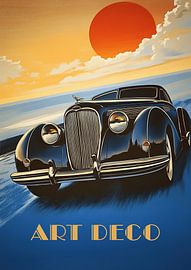 Art Deco Auto Vintage von Niklas Maximilian