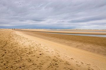 Strand bij de Slufter op Texel van Rob Boon