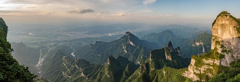 View from Tianmen Mountain by Paul Oosterlaak