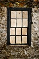 Old window glass