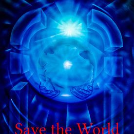 Unsere Welt ist eine Magie - Glas Haus Erde! Save the World! von Walter Zettl