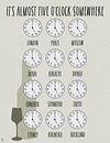 It’s almost five o’clock somewhere van Ingrid A.U. Motzheim thumbnail