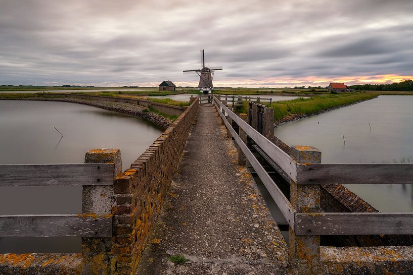 Molen 'Het Noorden' - Texel van Bart Hendrix