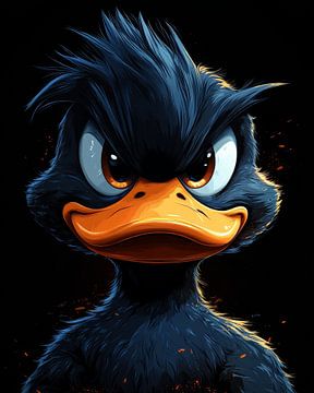  Dark Fury: Die intensive schwarze Ente