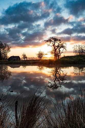 Sonnenaufgang in Utrecht
