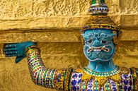 Thailand Grand Palace beeld drager van Edwin Mooijaart thumbnail