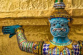 Thailand Grand Palace beeld drager sur Edwin Mooijaart