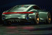 Porsche Cyber 6, Sportwagen. Konzeptfahrzeug
