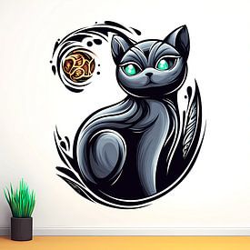 Orbit of the silent confidant by Vythryd Arts