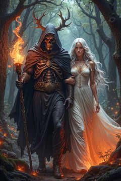 NYXARON - Der Sensenmann und die weiße Frau von INFERAURUM