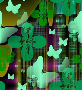 Butterflies & Flowers