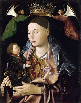 Antonello da messina, Die Jungfrau mit Kind, 1460
