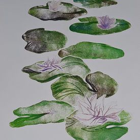 Waterlillies von Frank van Veen