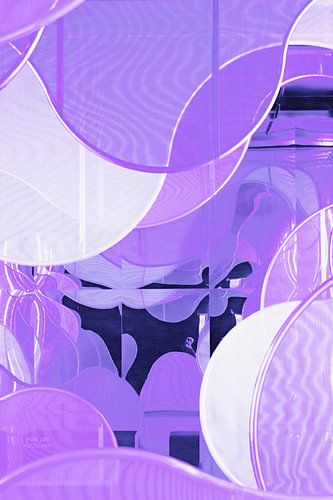 Courbes violettes