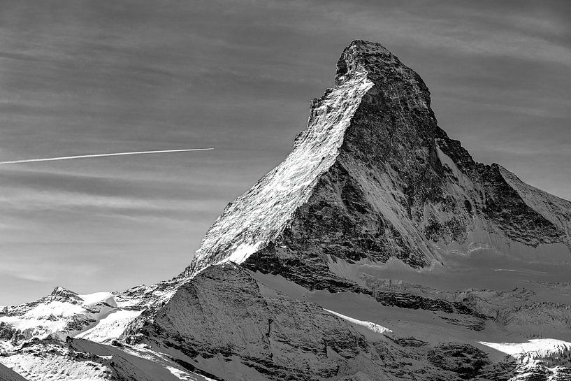 Matterhorn bei Zermatt von Martin Opladen