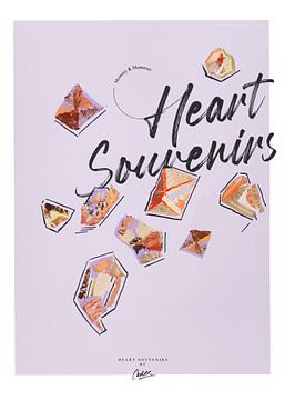 'Heart Souvenirs 1' van Ceder Art