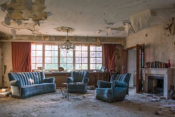 Wohnzimmer mit Sitzecke von Tim Vlielander