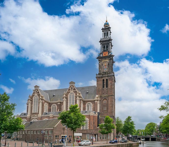 The Westertoren in Amsterdam by Ivo de Rooij