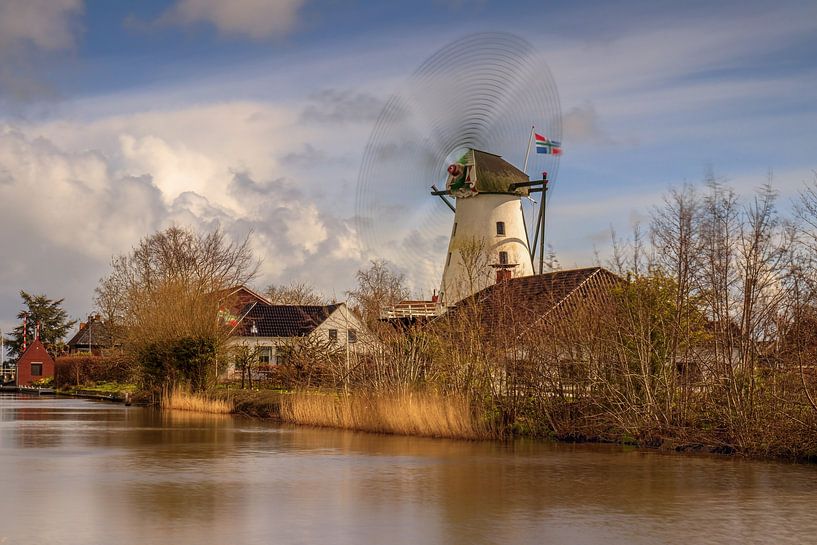 De Witte Molen à Ten Boer par Marga Vroom