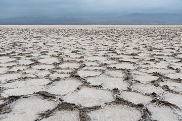 Abstract zout landschap in de Danakil woestijn | Ethiopië van Photolovers reisfotografie