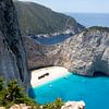 Zakynthos - Plage de Navagio (2) sur Jolanda van Eek en Ron de Jong