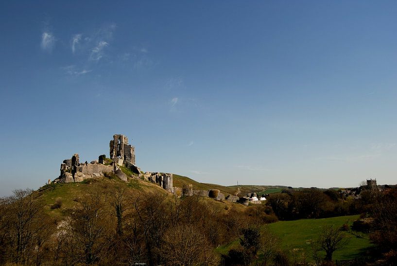 Corfe Castle Dorset UK par Richard Wareham