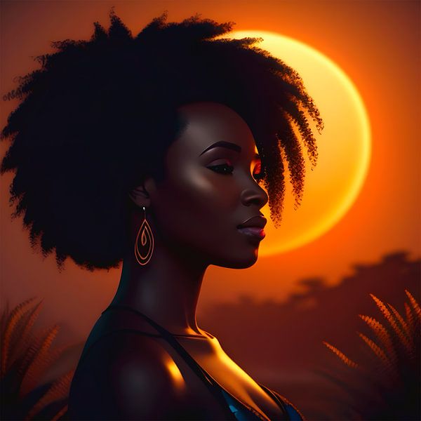 Sunset glow by All Africa