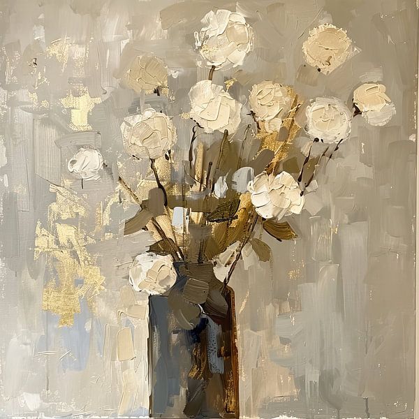 Bloemen | Schilderij Bloemen van De Mooiste Kunst