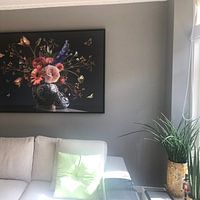 Photo de nos clients: Nature morte de la Fleur de Beauté Royale par Sander Van Laar, sur toile