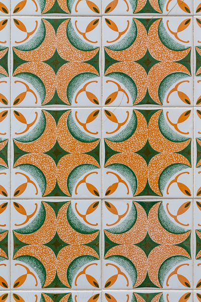 Azulejos in Olhao van Dirk Rüter