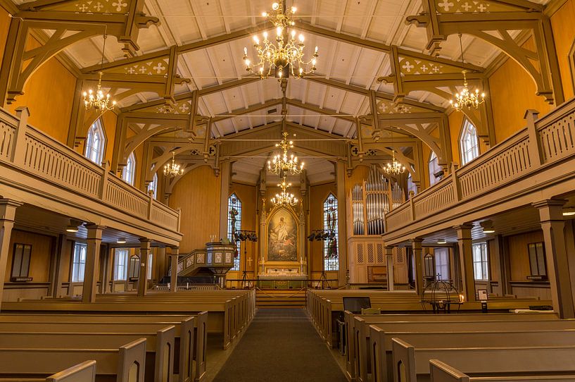 Innere Dom zu Tromsø, Norwegen von Adelheid Smitt