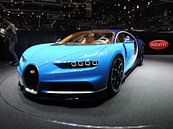 Bugatti Chiron in blau supercar von Atelier Liesjes Miniaturansicht