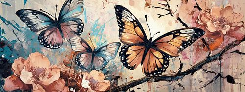 Panorama vlinder paradijs