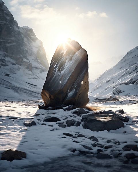 Landschap van fernlichtsicht